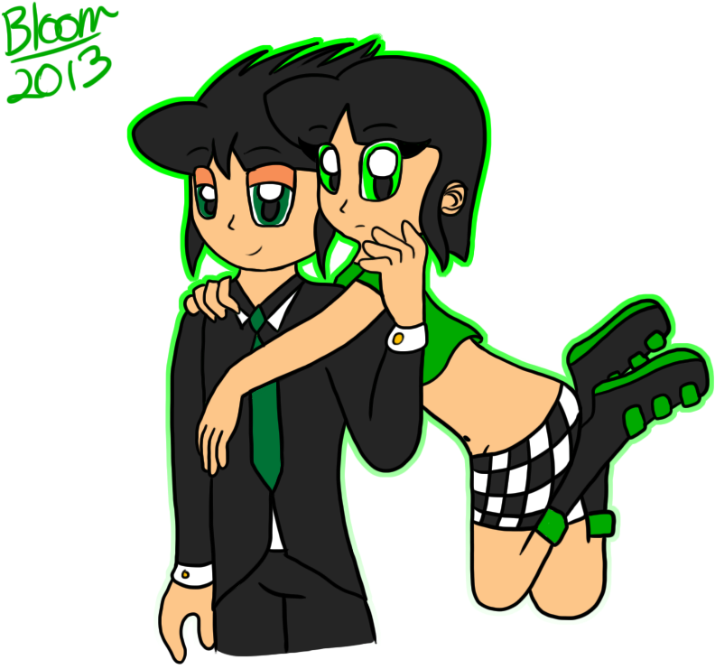 Free Powerpuff Girls Buttercup And Butch Baby (792x741), Png Download