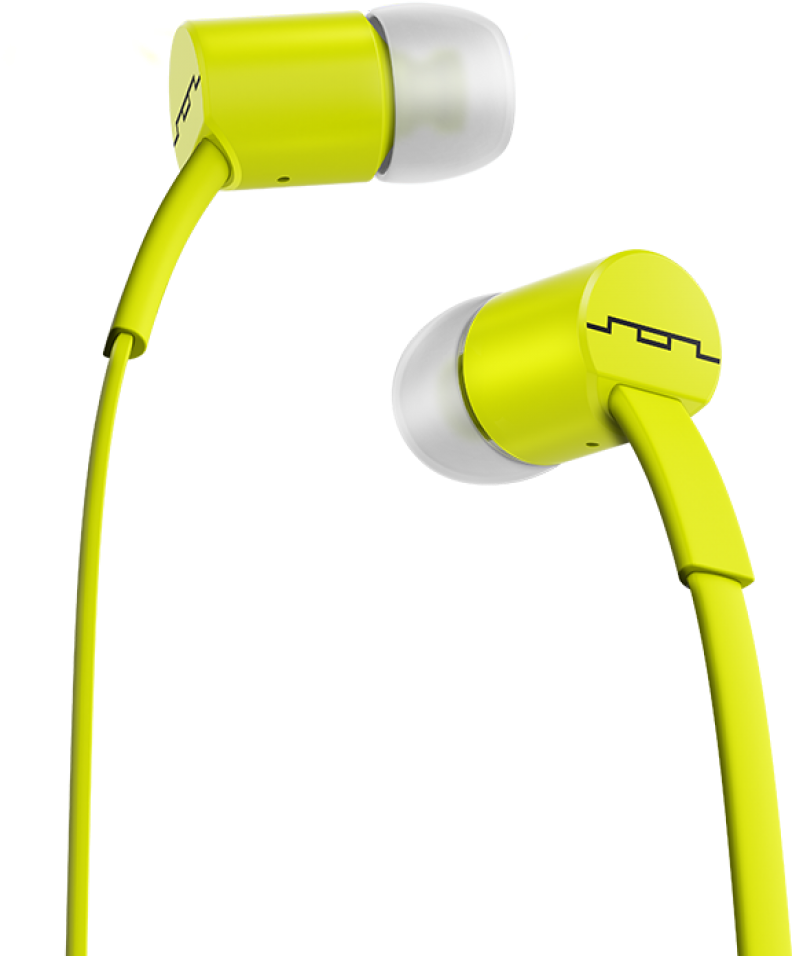 Sol Republic Jax In Ear Headphones 1 Button & Mic Controller - Headphones (1100x1100), Png Download
