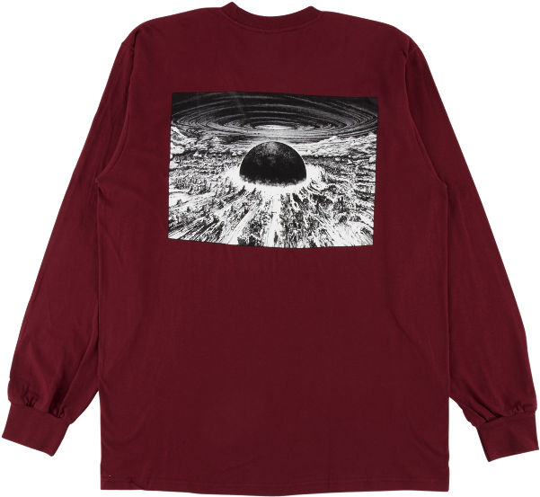 Supreme Akira Long Sleeve (1000x600), Png Download