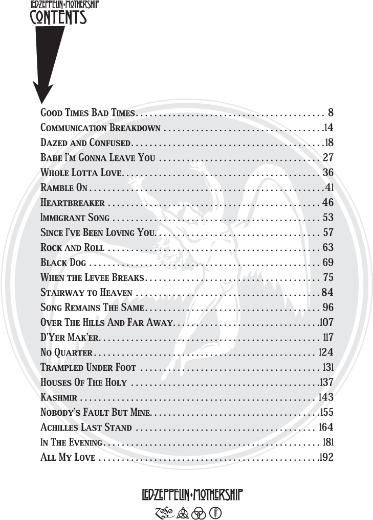 Mothership Thumbnail Mothership Thumbnail Mothership - Led Zeppelin Sheet Music (968x1256), Png Download