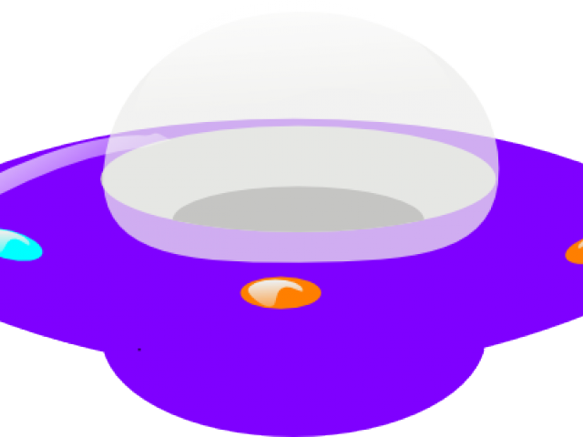 Ufo Clipart Mothership - Circle (640x480), Png Download
