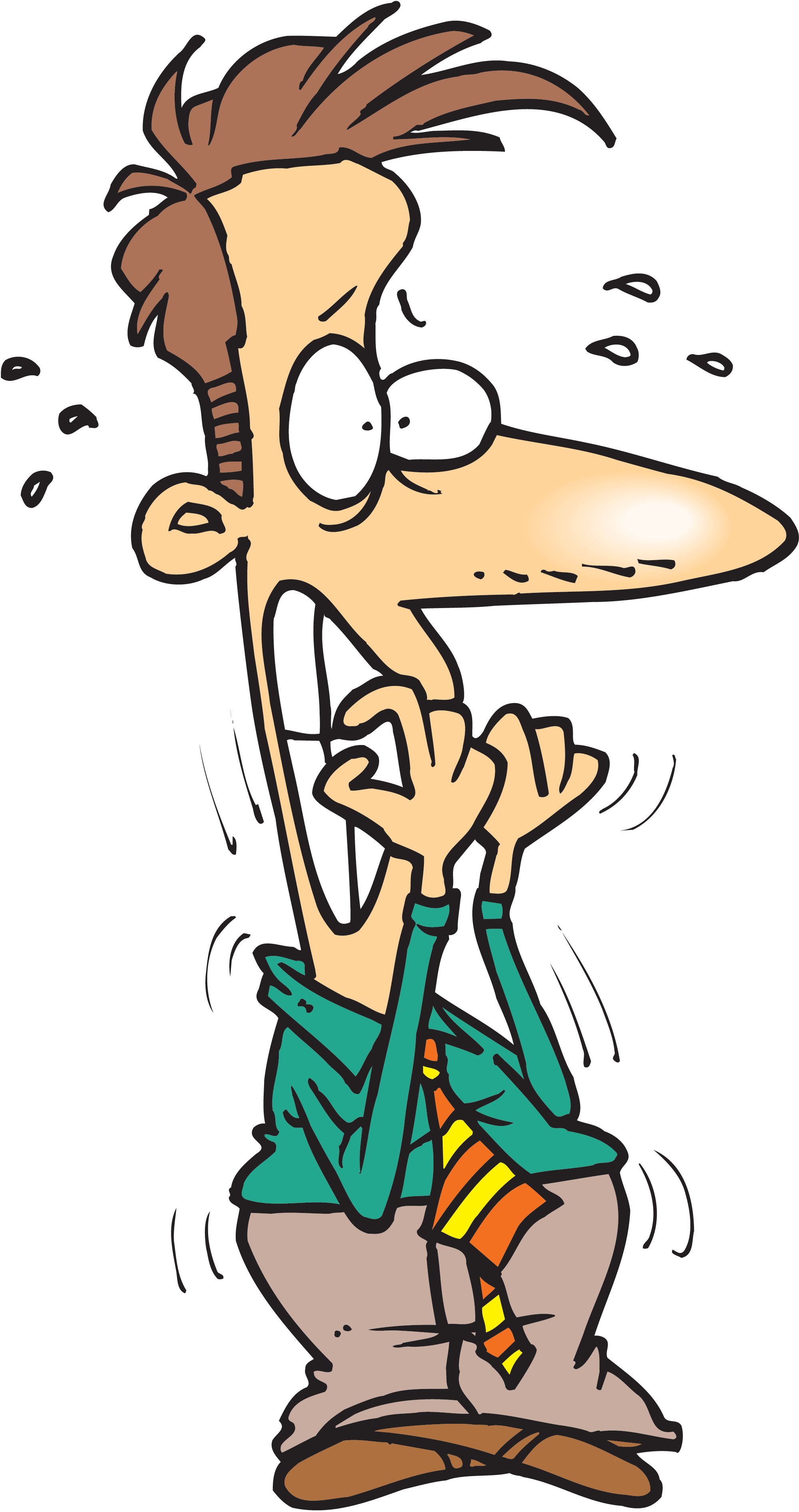 Haven't Reached It From Running Away) Where My Doctor - Butterflies In Stomach Cartoon (2000x3787), Png Download