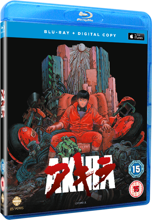 Akira Blu-ray Digital Copy - Akira Blu Ray (530x795), Png Download