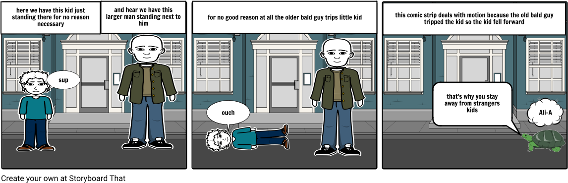 Inertia Comic Strip - Cartoon (1164x385), Png Download
