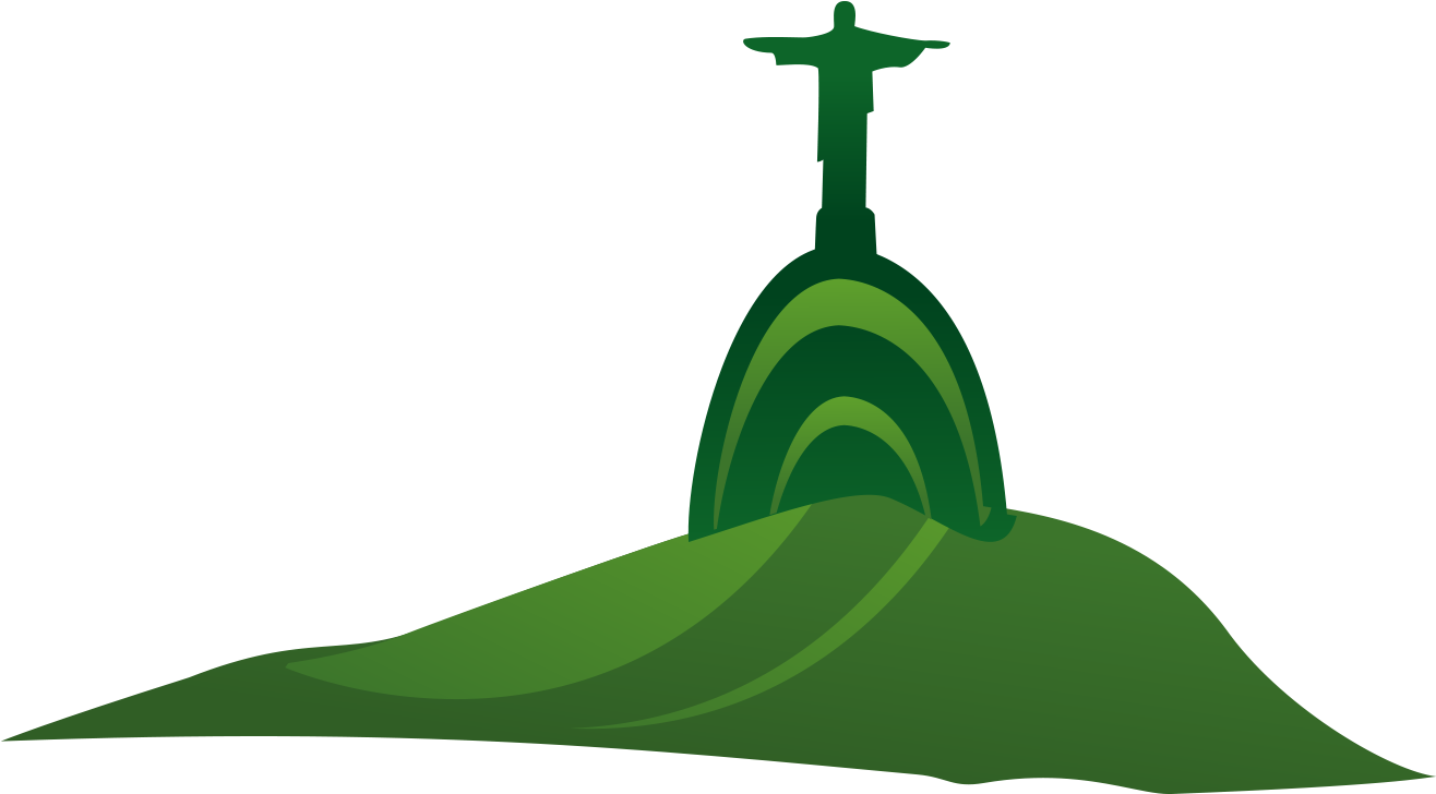 Corcovado Png (1800x791), Png Download