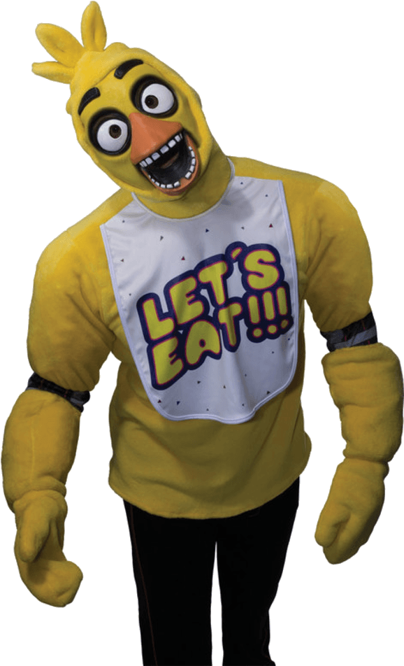 Adult Five Nights At Freddy's Chica Costume (600x951), Png Download