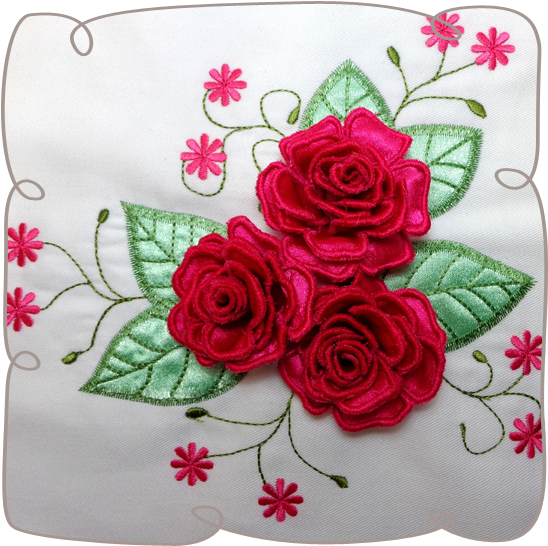 Garden Roses (580x580), Png Download