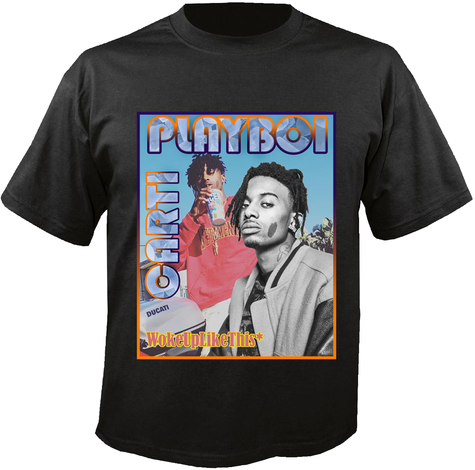 Image Of Playboi Carti Tee - Devildriver Trust No One T Shirts (1000x985), Png Download
