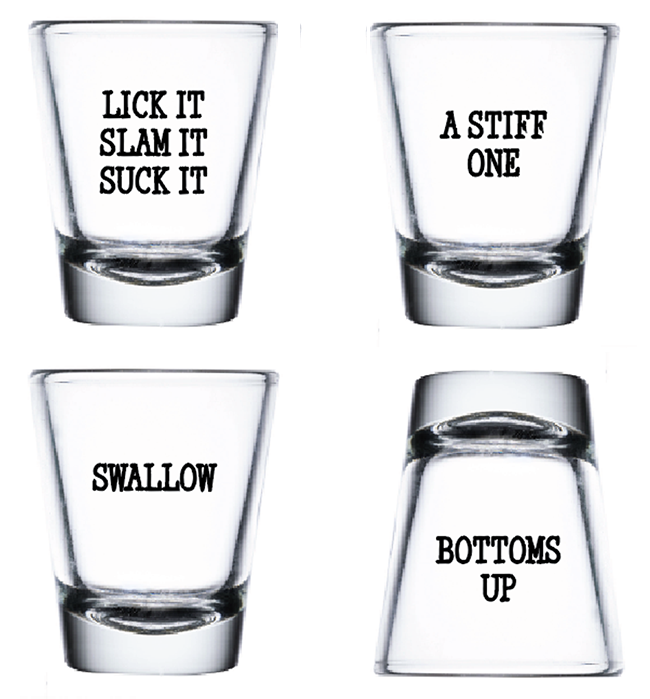 Badgirl Dirtymind Shots - Rwby Shot Glasses (698x698), Png Download