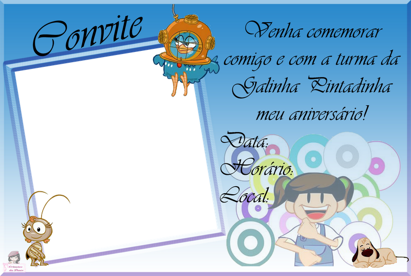 Tag Frases Para Convite De Aniversario Infantil Galinha - Invitation (800x537), Png Download
