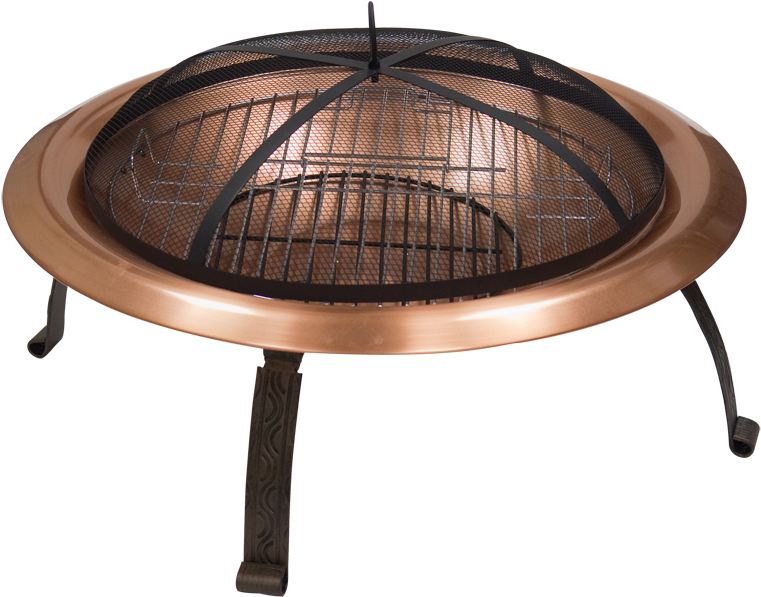 Home Metal Grate Png - Fire Pit Bronze (779x622), Png Download