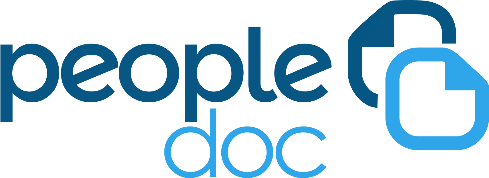 Kisspng Novapost Peopledoc France Management Computer - Logo People Doc (1754x697), Png Download