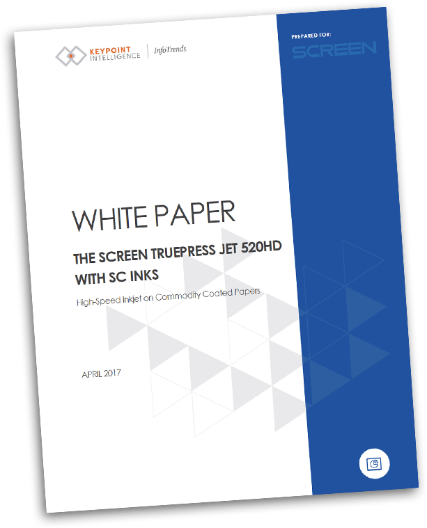 Screen Is Proud To Present Infotrends' White Paper - Graphic Design (613x759), Png Download