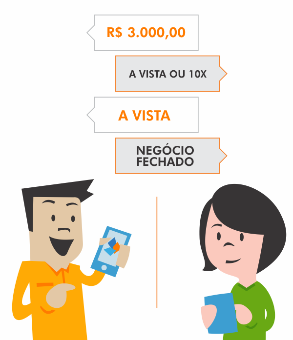 Comprador - Cartoon (600x697), Png Download