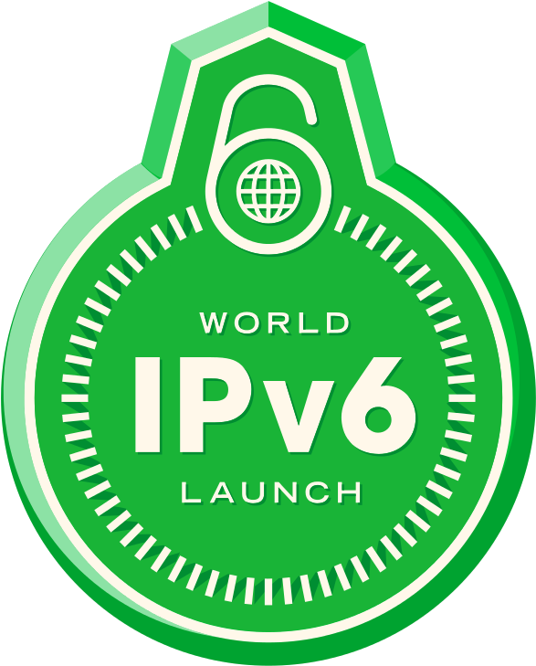 World Ipv6 Launch Badge - Purposes Of Environmental Sanitation (768x768), Png Download
