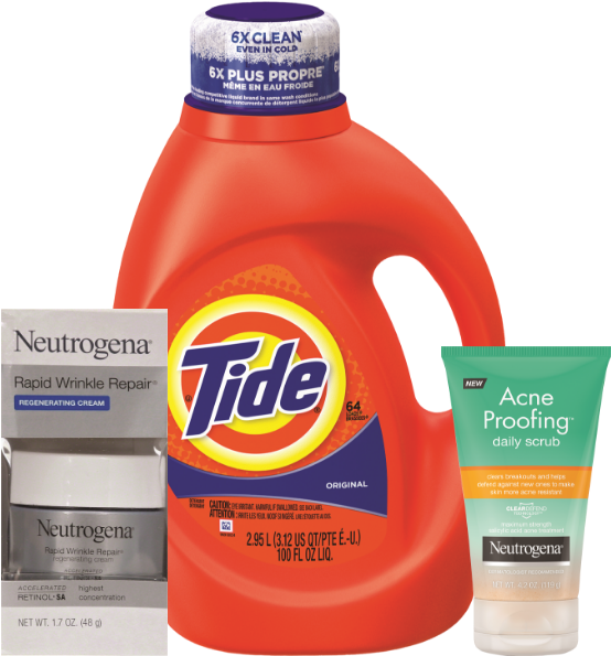Image Of Rite Aid Products On Sale For This Promotion - Tide Detergent (740x610), Png Download
