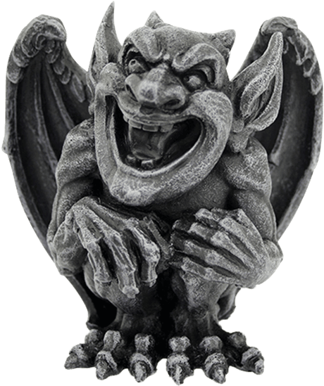 Gargoyle Laugh (555x555), Png Download