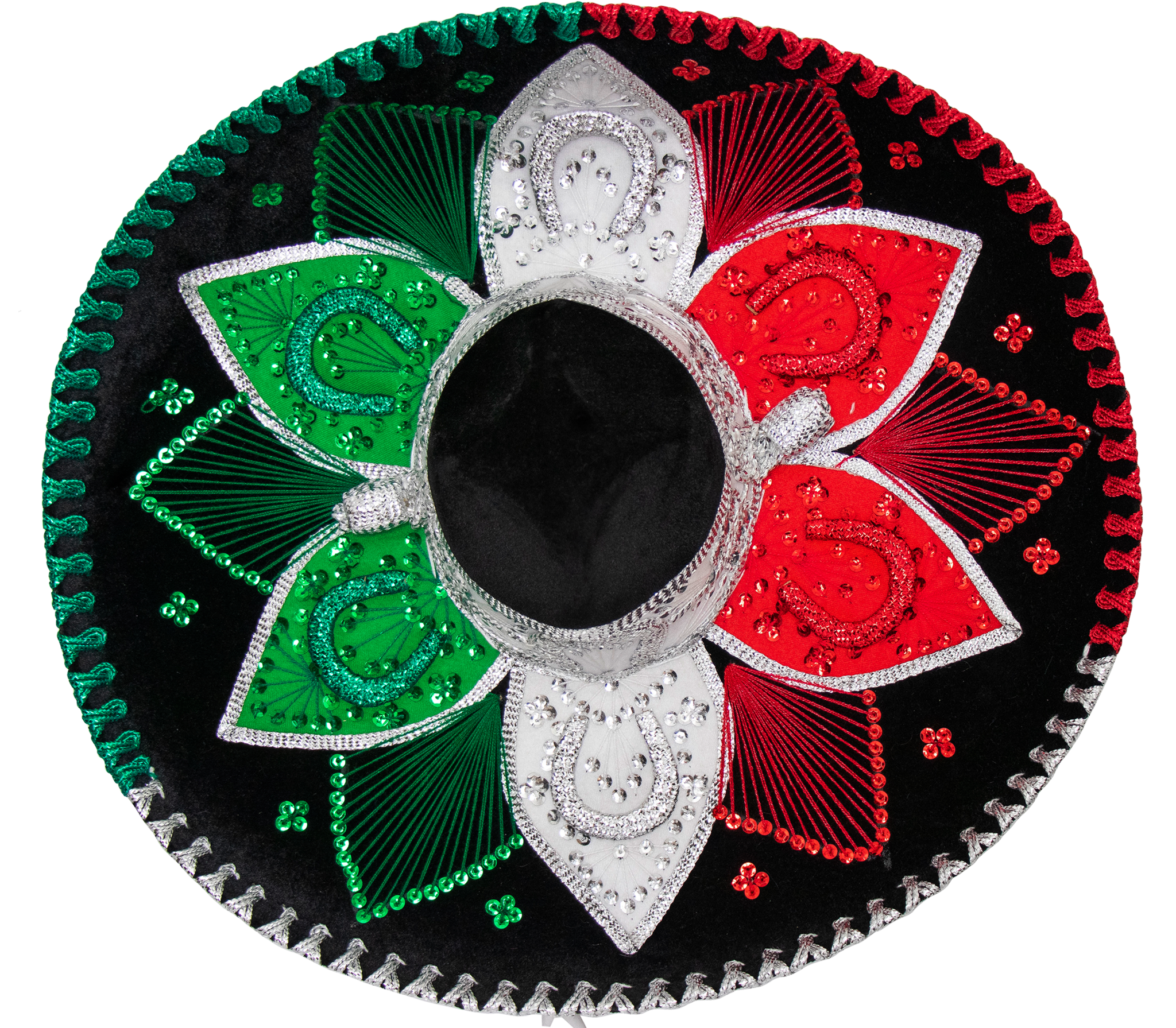 Genuine Sombrero Adult Mariachi Sombrero Charro Hat - Sombrero (2048x1791), Png Download