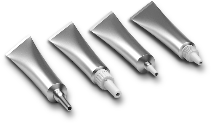 Aluminium Collapsible Tubes - Collapsible Tubes (770x455), Png Download