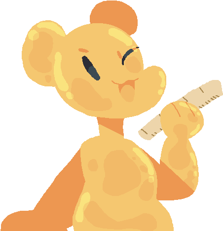 Teddy - Cartoon (700x500), Png Download