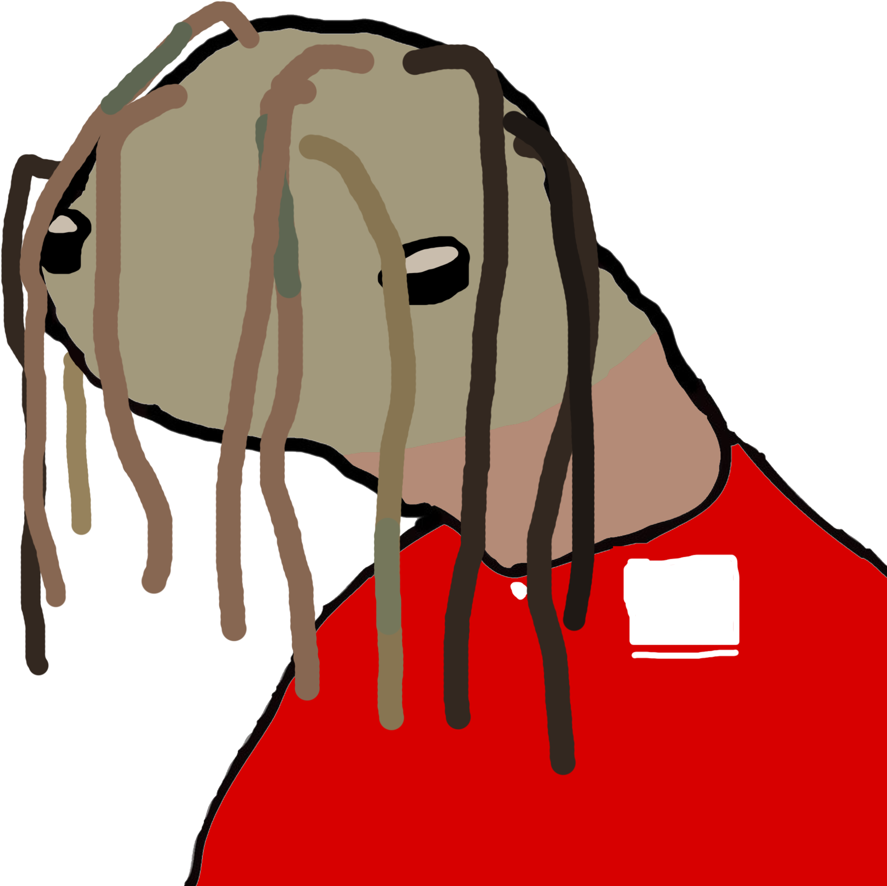 Slipknot - Cartoon (1803x1887), Png Download