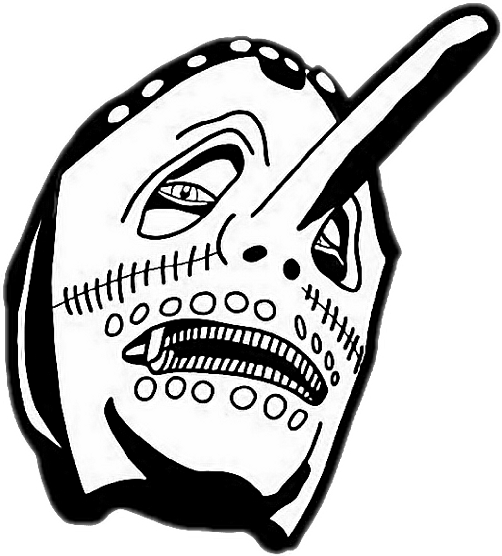 Slipknot Sticker (1024x1135), Png Download
