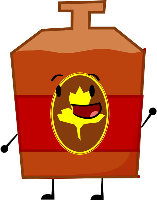 Maplesyruppose - Illustration (527x650), Png Download