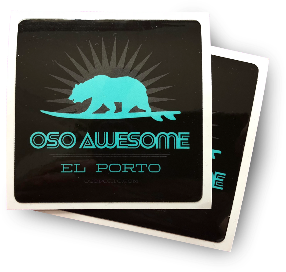 Oso Awesome Sticker - Grizzly Bear (1000x1000), Png Download