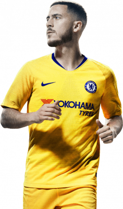 Download Eden Hazard Png Images Background - Eden Hazard Chelsea 2019 (480x818), Png Download
