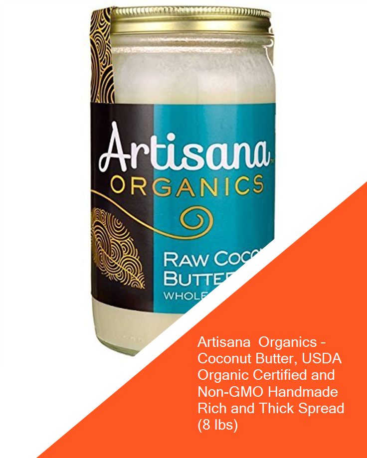 Artisana Organics Coconut Butter, Usda Organic Certified - Graphic Design (735x1100), Png Download