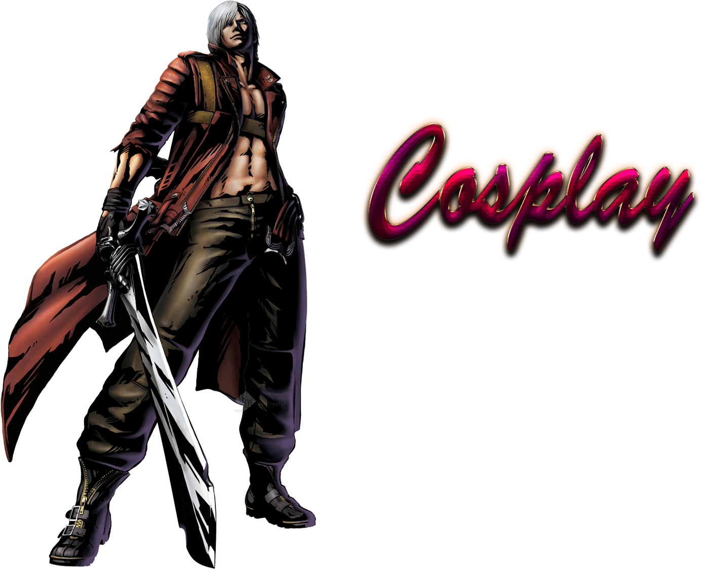 Cosplay Festival Png Photo - Dante Devil May Cry Marvel (1920x1200), Png Download