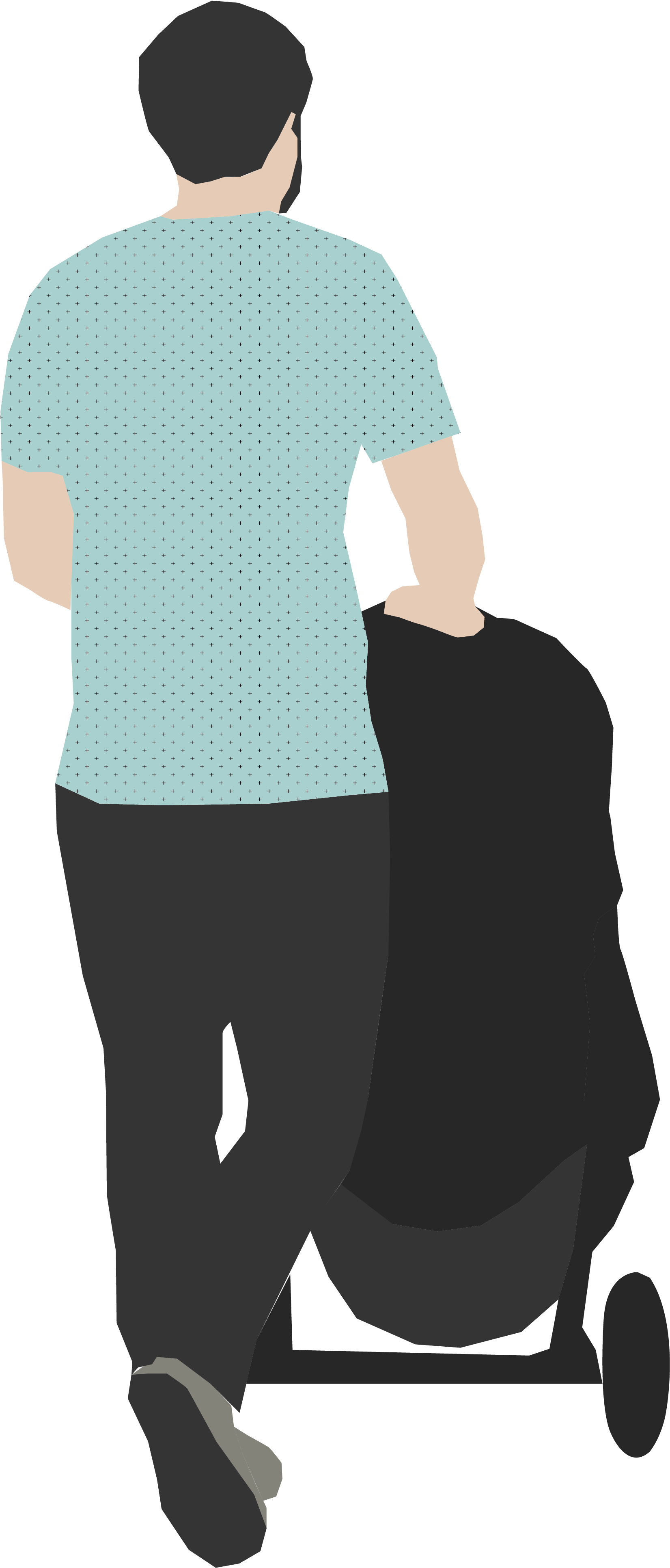 Ruimte Voor Niks - Sitting (2182x4249), Png Download