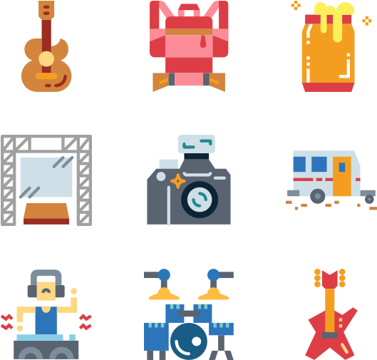 Music Festival (600x564), Png Download