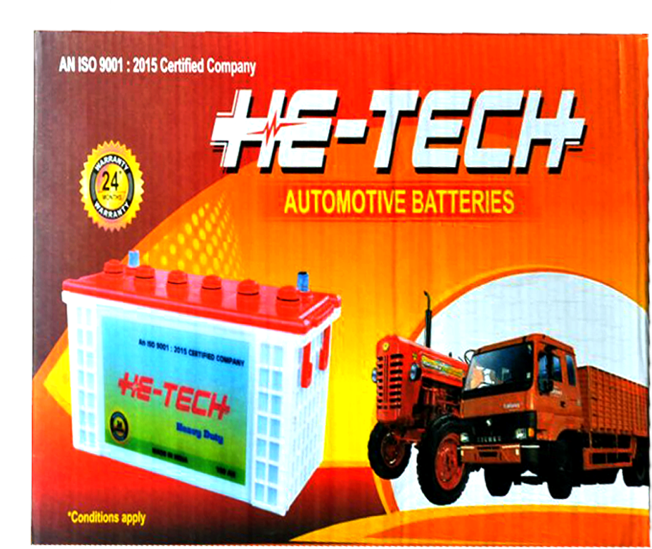 Battery - Trailer Truck (1536x1200), Png Download