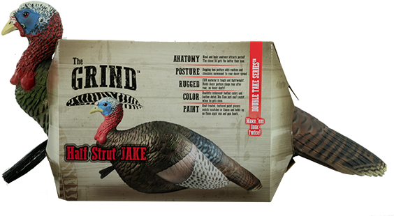 Half Strut Jake - Turkey (600x600), Png Download