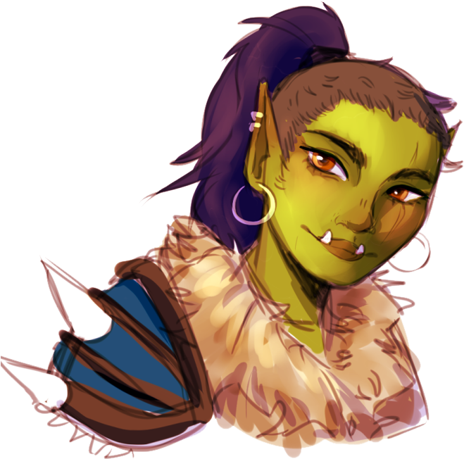 The Bride Of Wrynn, Rogmasha Thundercaller - Illustration (661x679), Png Download