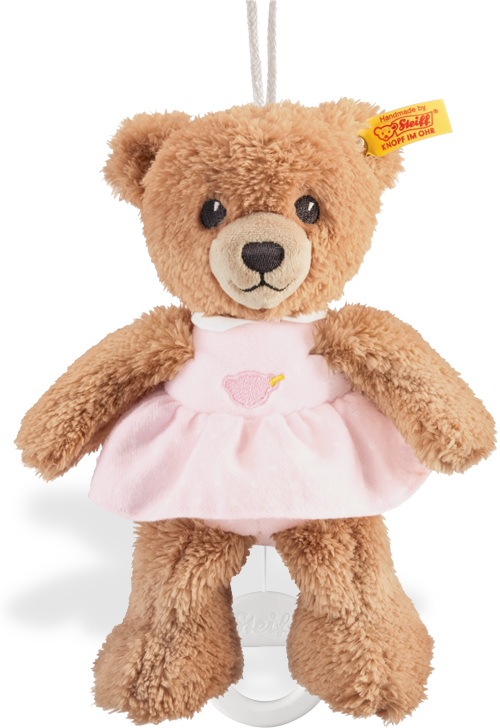 Steiff Bear - Steiff Teddy Bears Pink Dress (500x728), Png Download