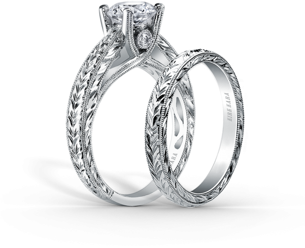 Ladies' Wedding Bands - Engagement Ring (600x600), Png Download