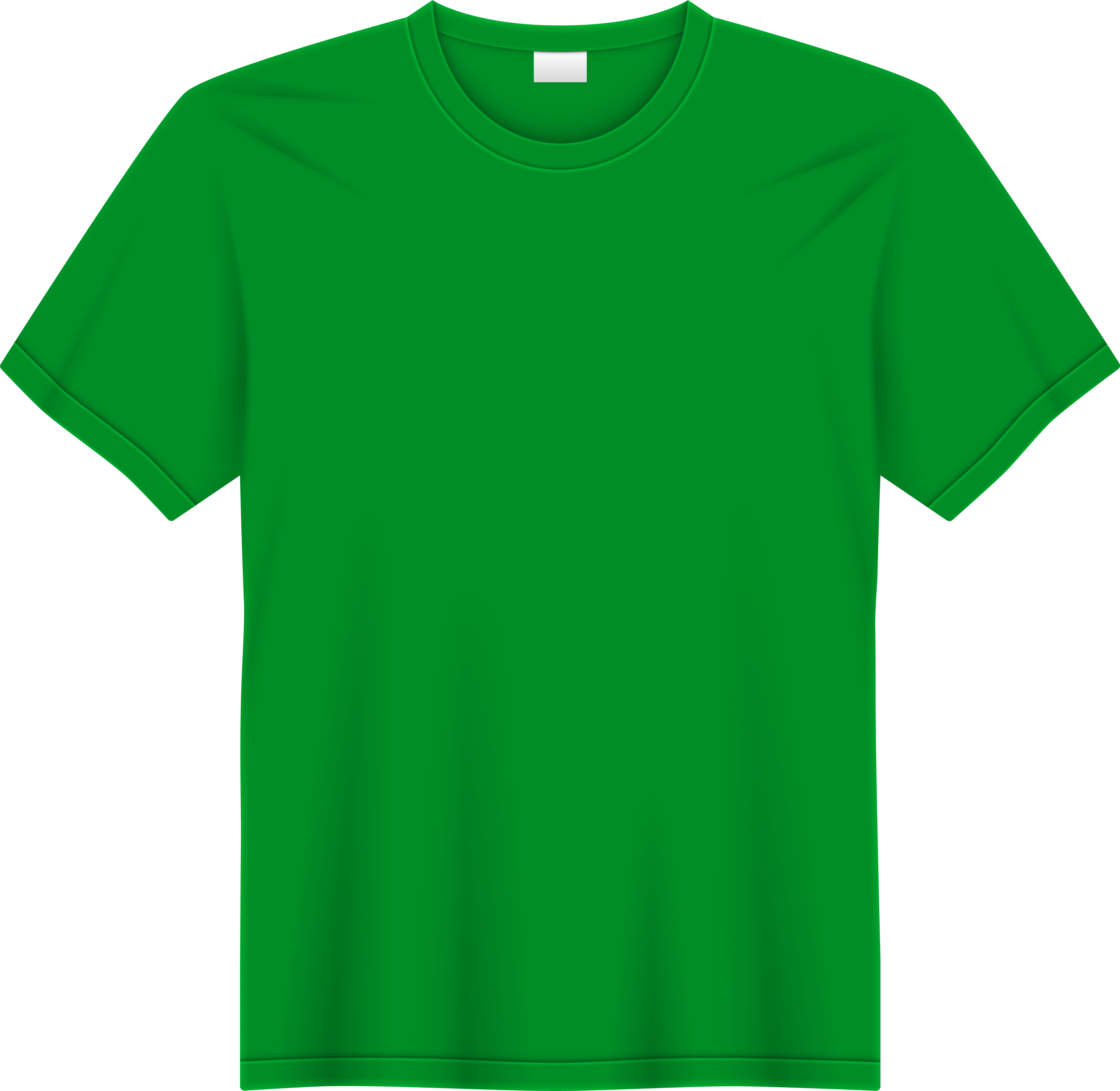 Green T Shirt Png Clip Art (8000x7800), Png Download