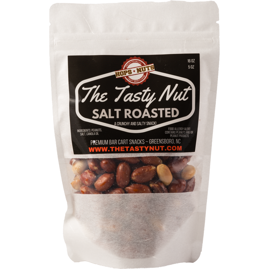The Tasty Nut Salt Roasted Peanuts - Almond (1024x1024), Png Download