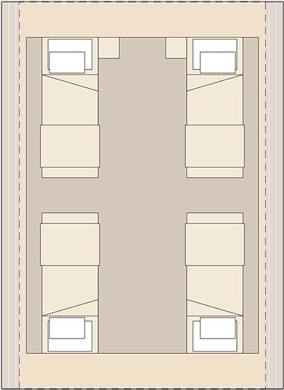 Outlook Family - Home Door (768x567), Png Download