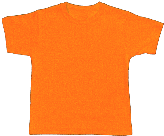 Kids Tshirt Orange - Sweater (650x650), Png Download
