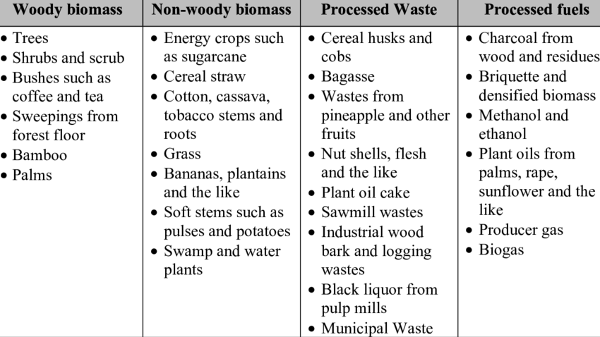 Types And Examples Of Plant Biomass - Number (850x478), Png Download