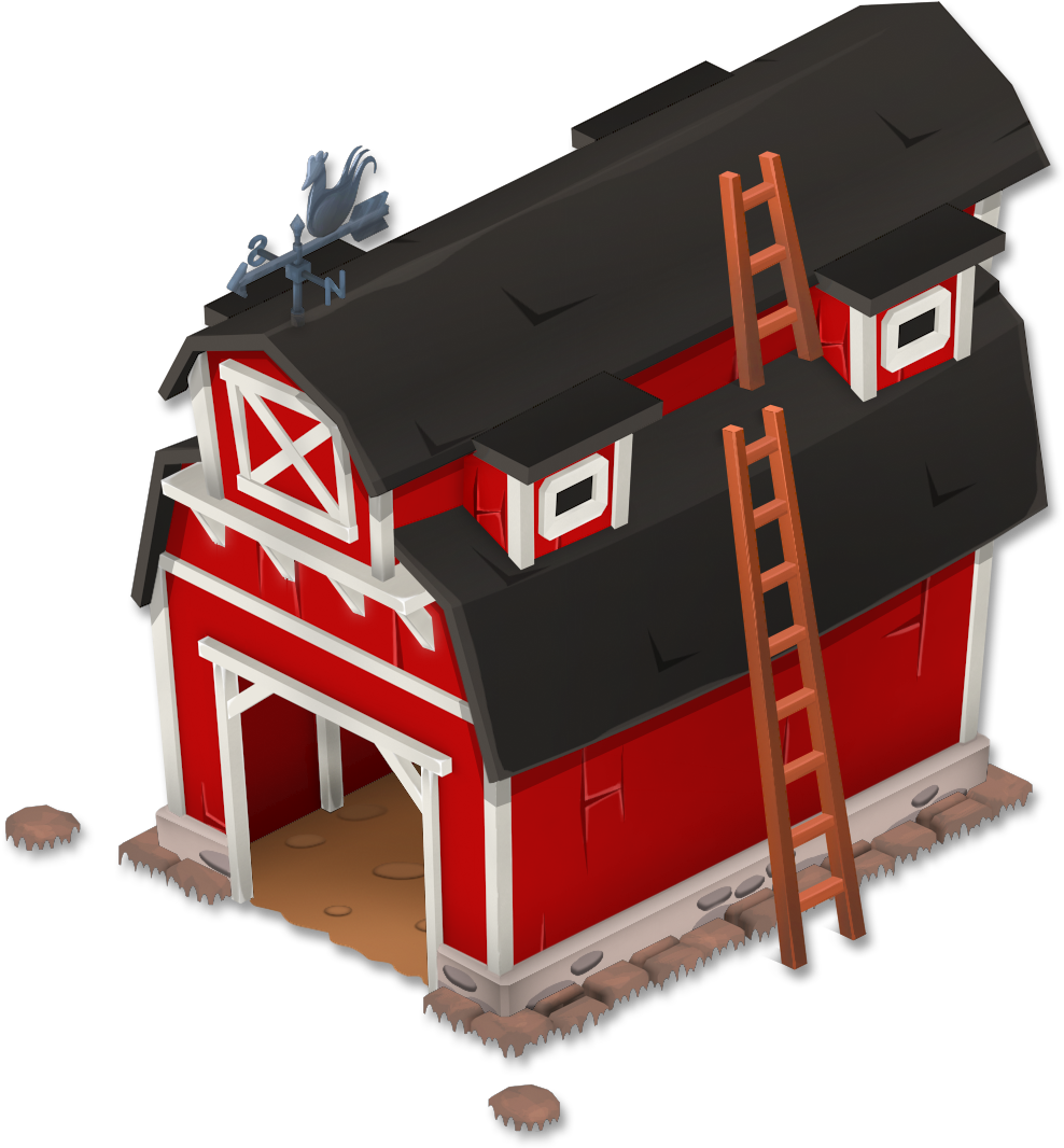 Barn - Hay Day Schuur (1065x1065), Png Download