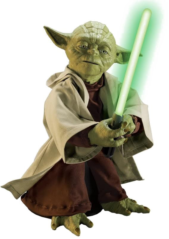 Yoda Star Wars Png Transparent Image - Star Wars Legendary Jedi Master Yoda (discontinued (568x805), Png Download