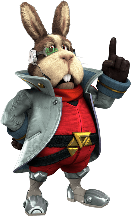 Star Fox Zero Peppy Png (464x733), Png Download