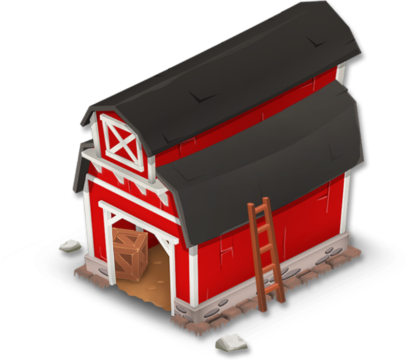 Barn Stage3 - Production Building In Hay Day (803x803), Png Download