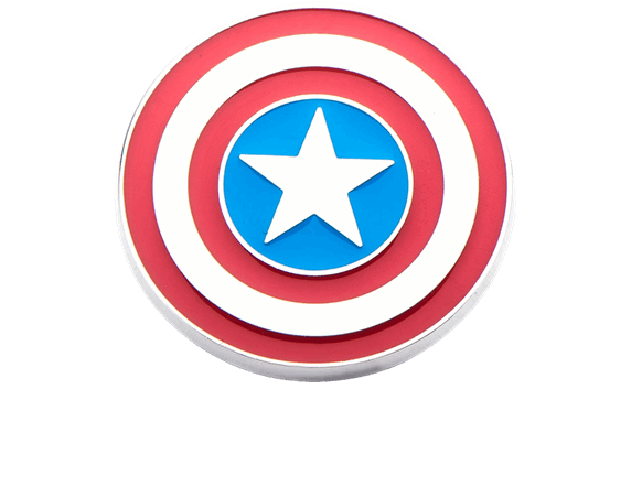 Captain America Shield Popsocket (600x600), Png Download