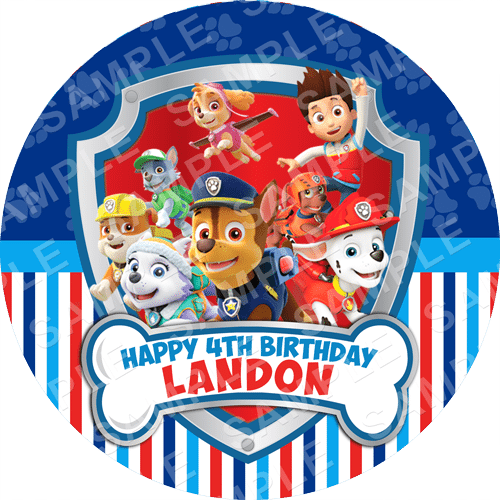 Paw Patrol - Paw Patrol Png Circular (500x500), Png Download