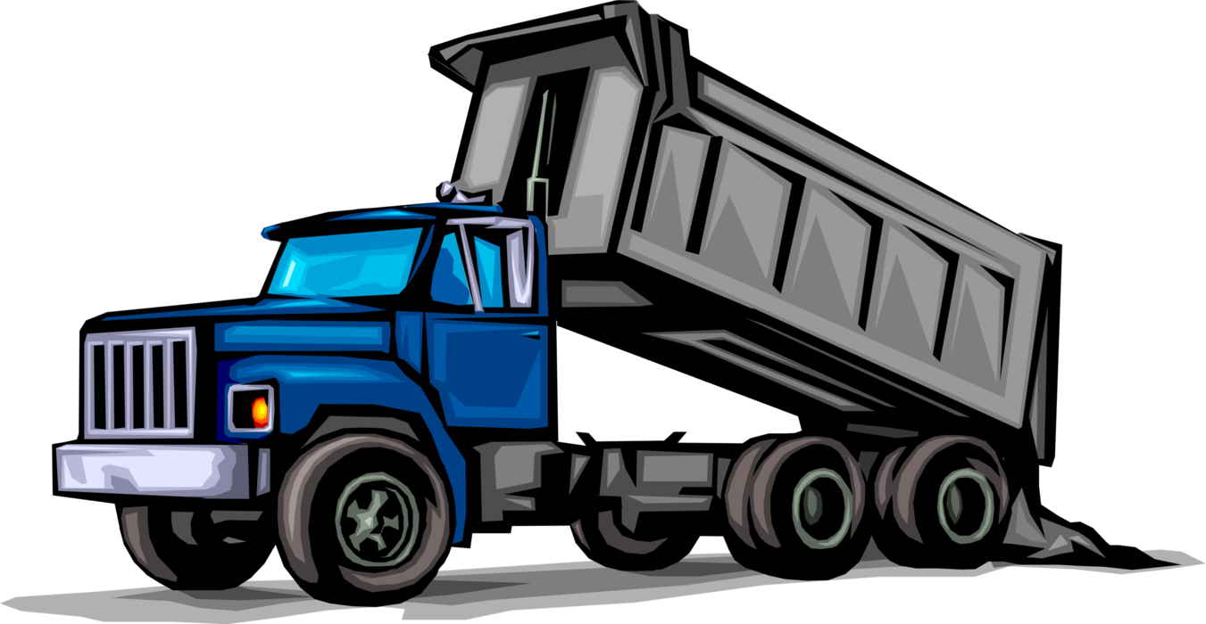 Download HD Construction Dump Truck - Dump Truck Clip Art Transparent